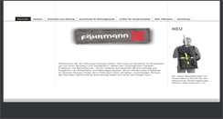 Desktop Screenshot of faehrmann.com